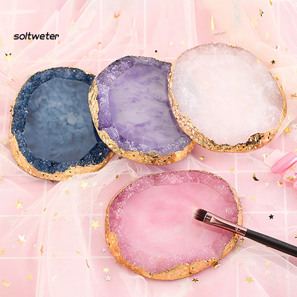 Bảng Màu Vẽ Móng Nghệ Thuật Bằng Nhựa Resin Thân Thiện Với Môi Trường Nhiều Màu Sắc