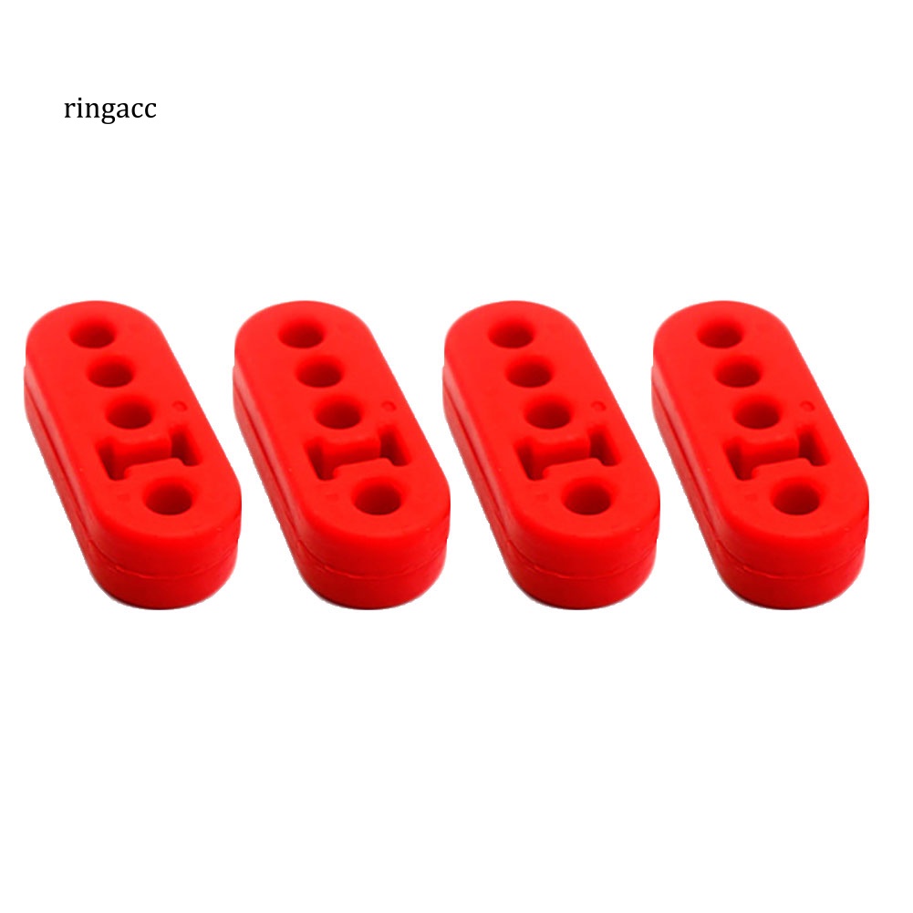 Set 4 Móc Treo Ống Xả Xe Hơi 4 Lỗ Bằng Cao Su Cách Điện