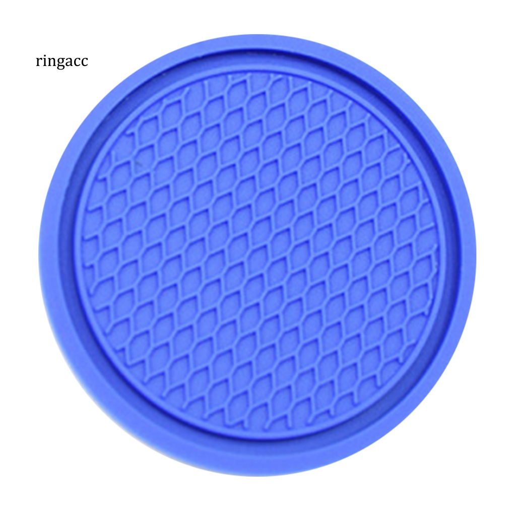 Rga Miếng Lót Cốc Bằng PVC Chống Trượt Chống Mài Mòn Trang Trí Cho Xe Hơi