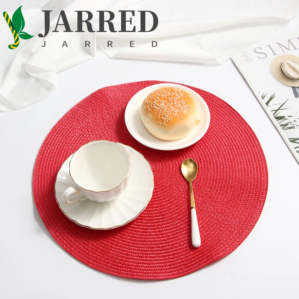 JARRED Miếng Lót Ly Hình Tròn Bằng Len Handmade