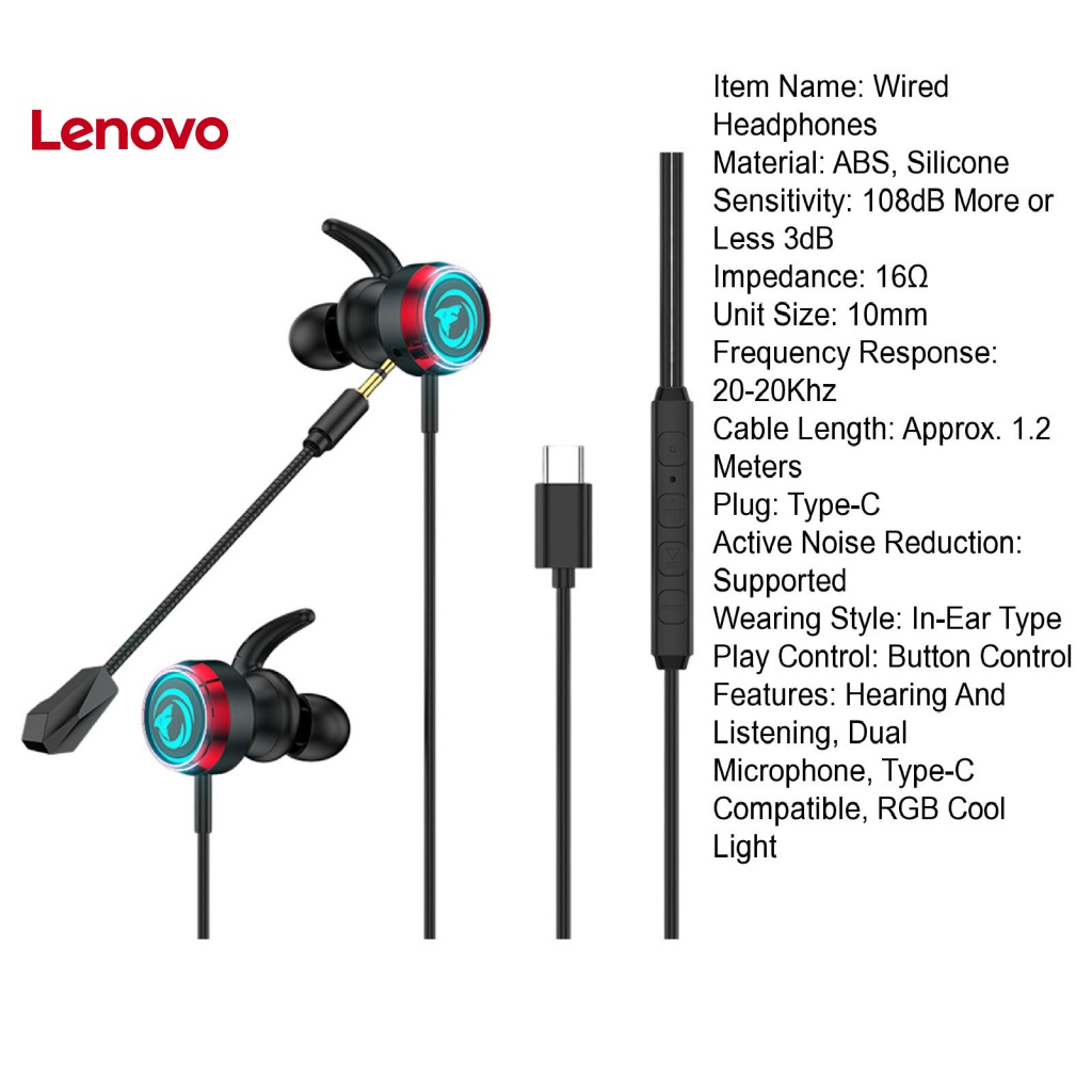 Tai Nghe Nhét Tai Cổng Type-C Có Micro Và Đèn RGB Họa Tiết Hoa Hướng Dương Dùng Để Chơi Game