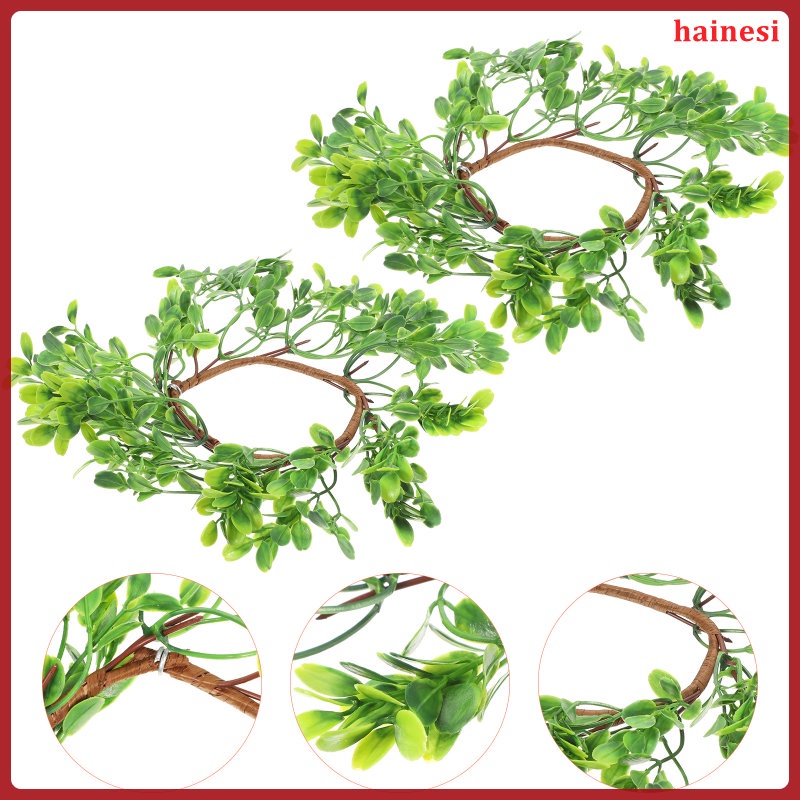 Set 2 Nến Hình Chiếc Lá Mini Trang Trí Phong Cảnh