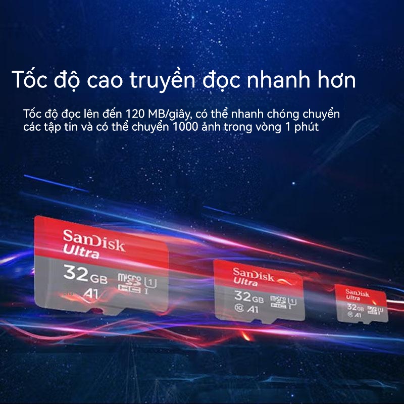 Thẻ Nhớ Tf128g 32g sd A1 256g 16g64g