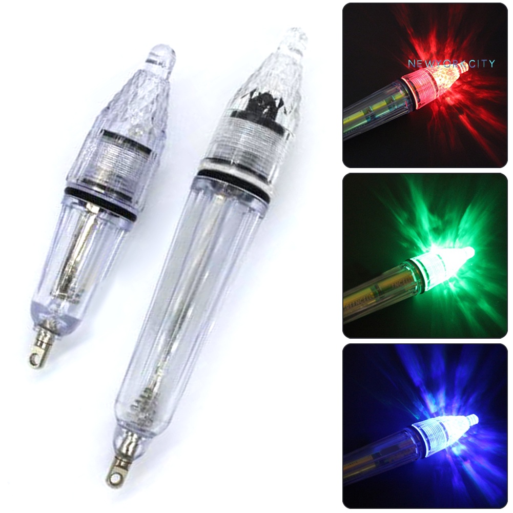 Mồi Câu Cá Mini Có Đèn LED Tiện Dụng