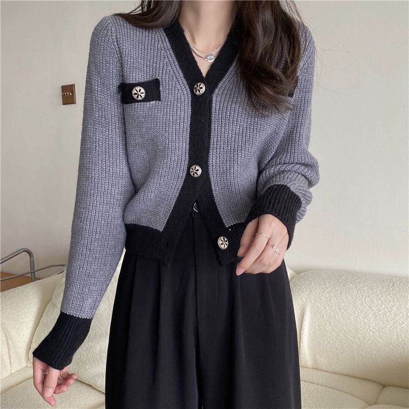 Áo Khoác Cardigan Dệt Kim Dáng Rộng Thiết Kế Mới Thời Trang Theo Phong Cách Nhật Hàn Cho Nữ