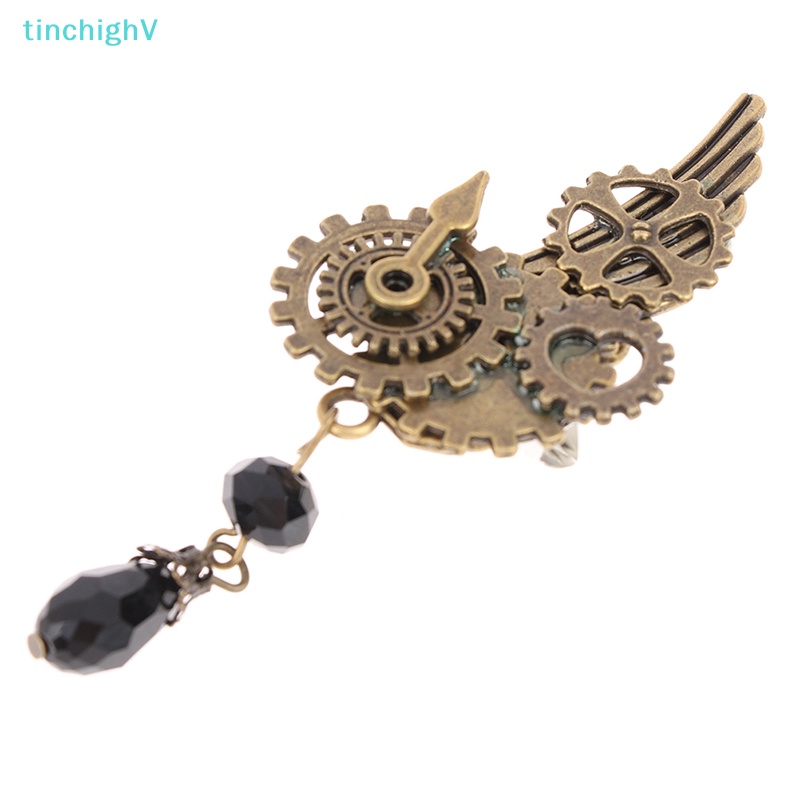 [TinchighV] Ghim Cài Áo Hình Cánh Bánh Răng Steampunk Punk Gothic Cổ Điển Cho Nam Và Nữ [Mới]