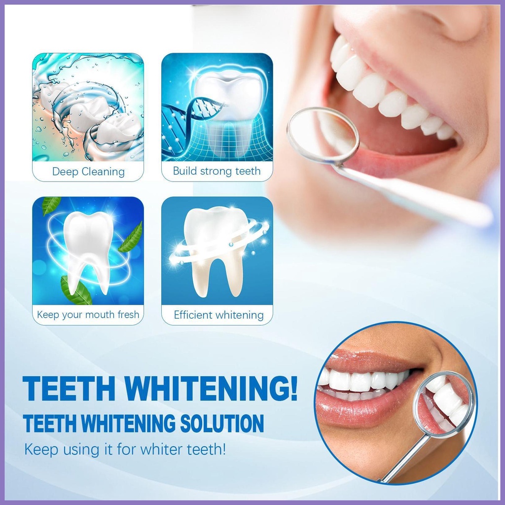 Tinh Chất Làm Trắng Răng Loại Bỏ Vết Bẩn Trên Răng Ngăn Ngừa Caries Tươi Mới nota2vn