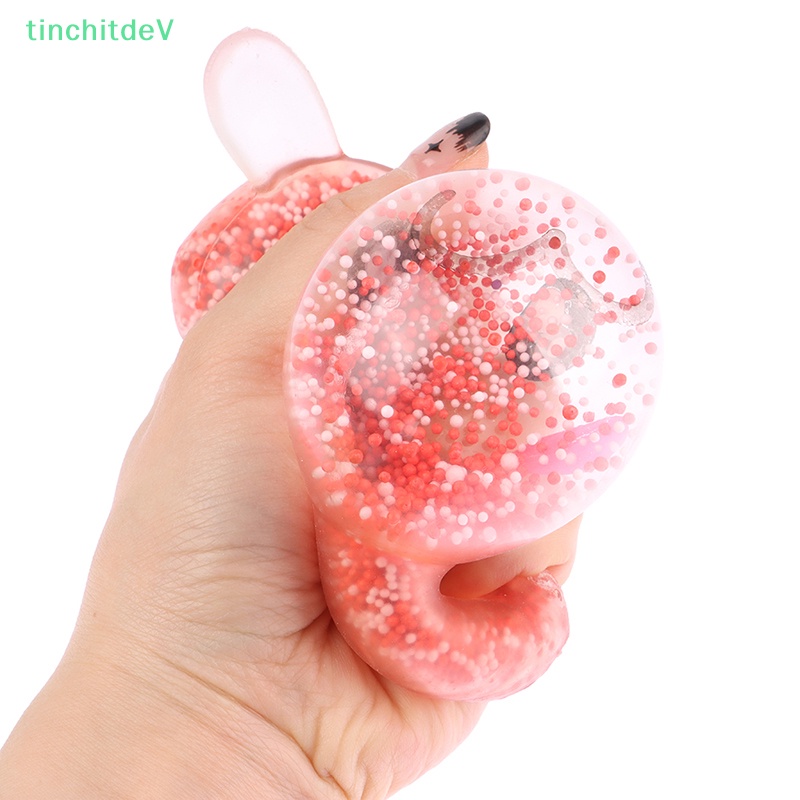 [TinchitdeV] 1 Đồ Chơi Bóng Bóp Hình Thỏ Phát Sáng