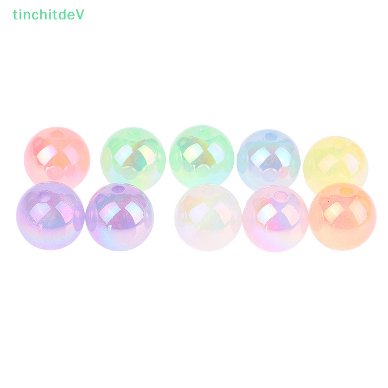 Set 10 Hạt Tròn Dạ Quang 16mm Dùng Làm Trang Sức Tiện Dụng