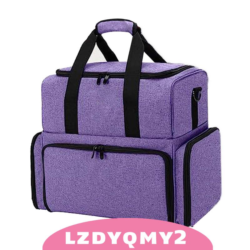 Túi Đựng Dụng Cụ Làm Móng Tay 2 Ngăn Tiện Lợi