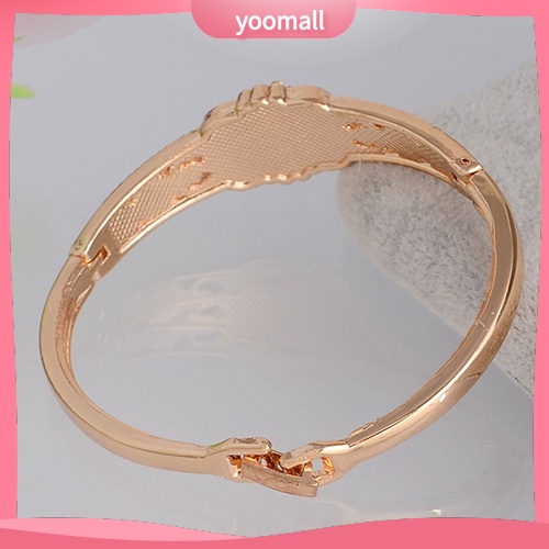 Vòng Tay Mạ Vàng Đính Đá Thời Trang Dành Cho Nữ