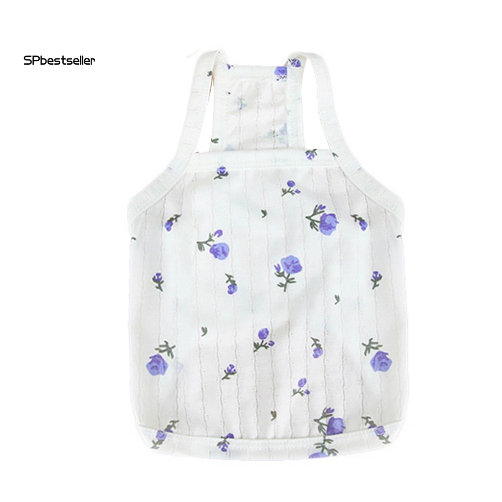 Áo Thun In Hình Hoa Cúc Thời Trang Mùa Hè Cho Thú Cưng