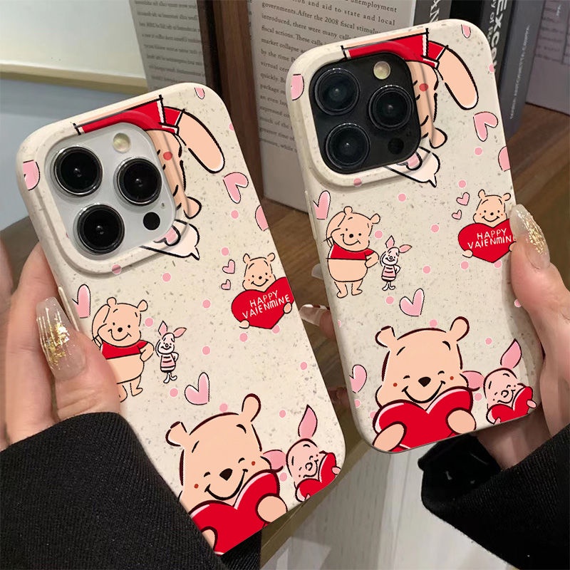 Ốp Điện Thoại Mềm Chống Sốc In Hình Gấu Pooh Cho Iphone 12 8 13 Max 11 14pro7
