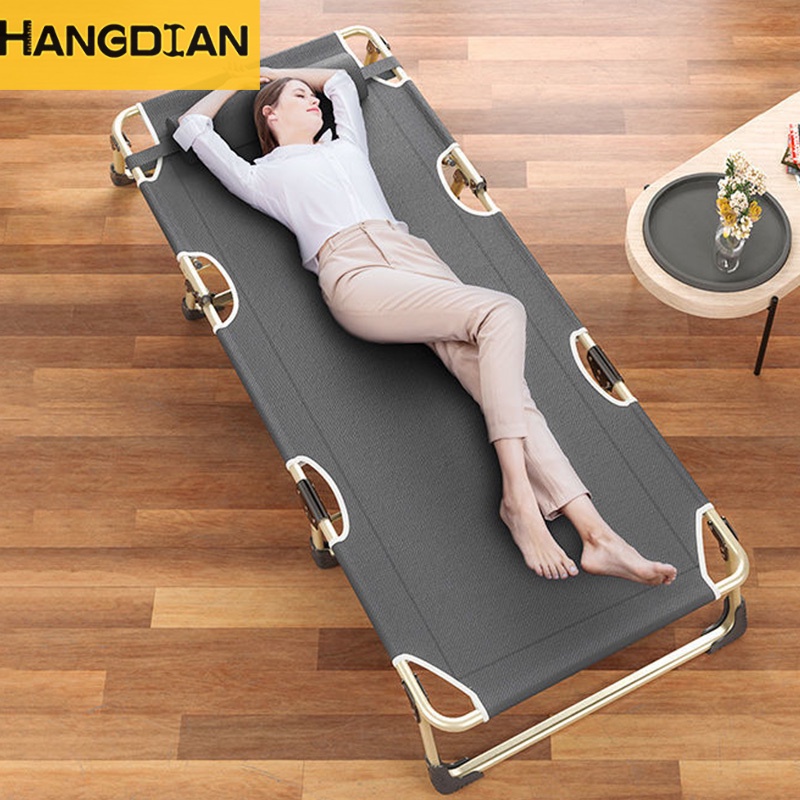 Giường Ngủ Đơn Gấp Gọn Di Động Cho Văn Phòng / Cắm Trại
