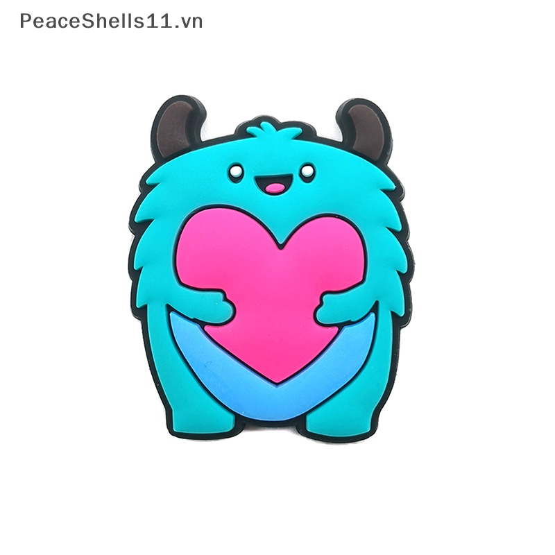 Peaceshells Bộ 5 Xăng đan Hoạt Hình Cho Bé Gái DIY Aceessories Fit croc Làm Quà Tặng