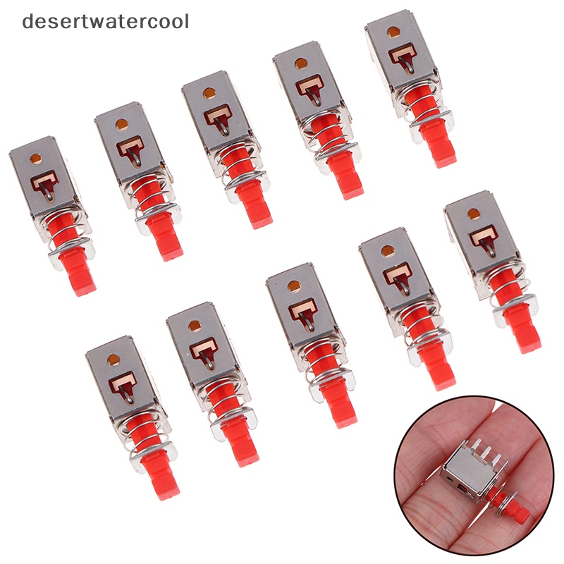 Set 10 Công Tắc Nguồn Tự Khóa A03 PS-22F03 6Pin Tự Khóa Chuyên Dụng