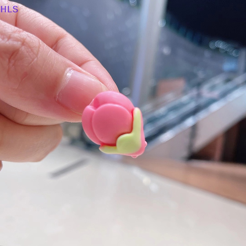 Set 4 Kẹp Tóc Hình Hoa Anh Đào / Chú Vịt Dễ Thương