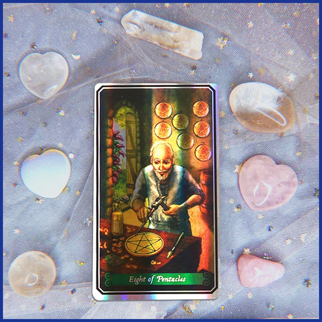 Bộ Bài Tarot Kích Thước 9.8 * 5.7cm Trang Trí Tiệc