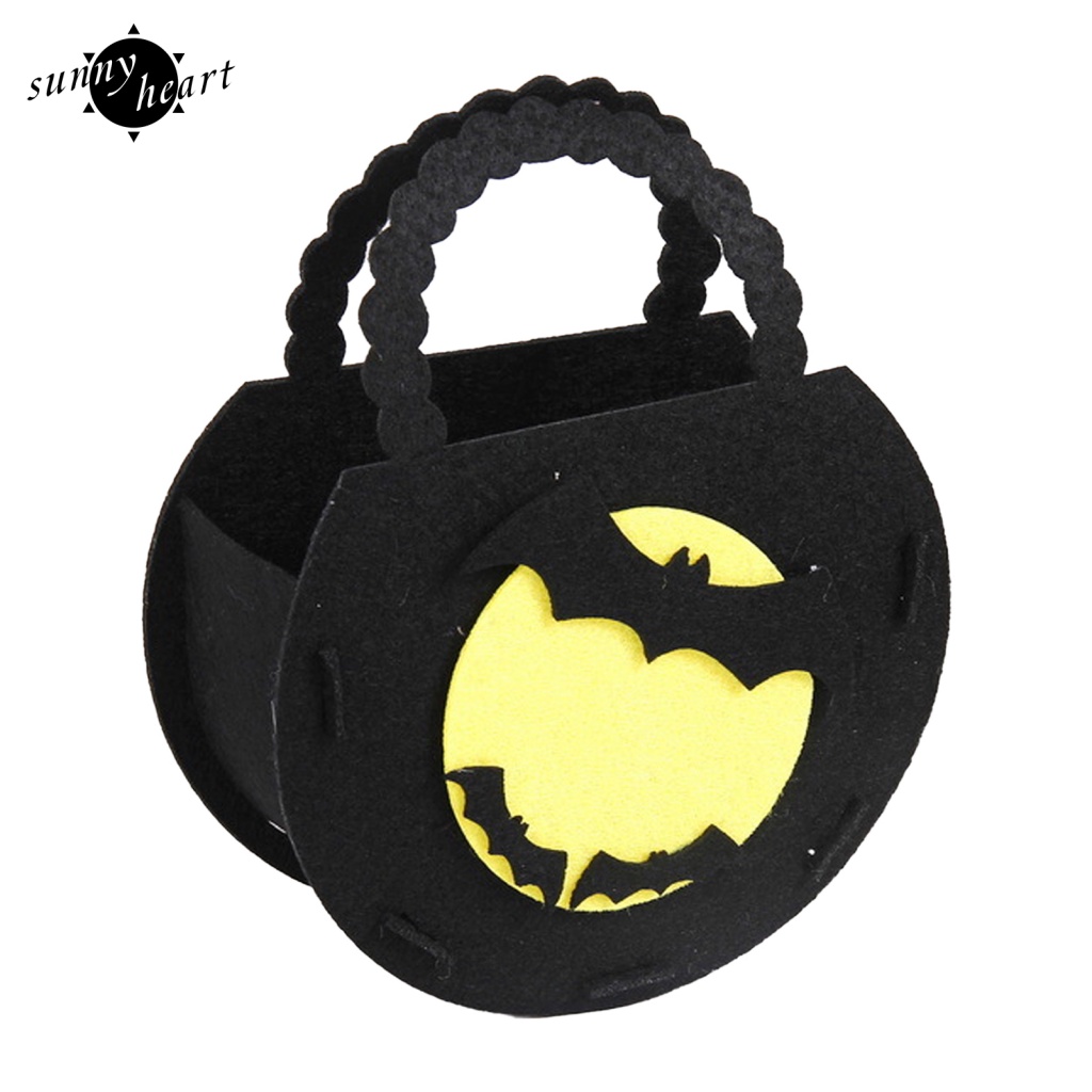 Sunnyheart Túi Đựng Kẹo Halloween rất chuyển động không chỉ có thể được sử dụng như một cái túi kẹo Halloween mà còn có thể được sử dụng như một túi điều trị Halloween...