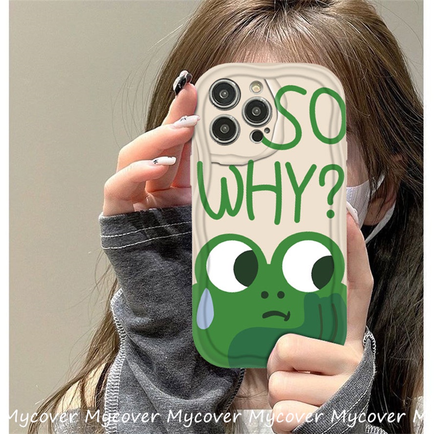 Ốp Điện Thoại Silicone Mềm Chống Sốc In Hình Ếch Cho iPhone 11 12 13 14 Pro Max X Xr Xs 8 7 6 Plus SE 2020