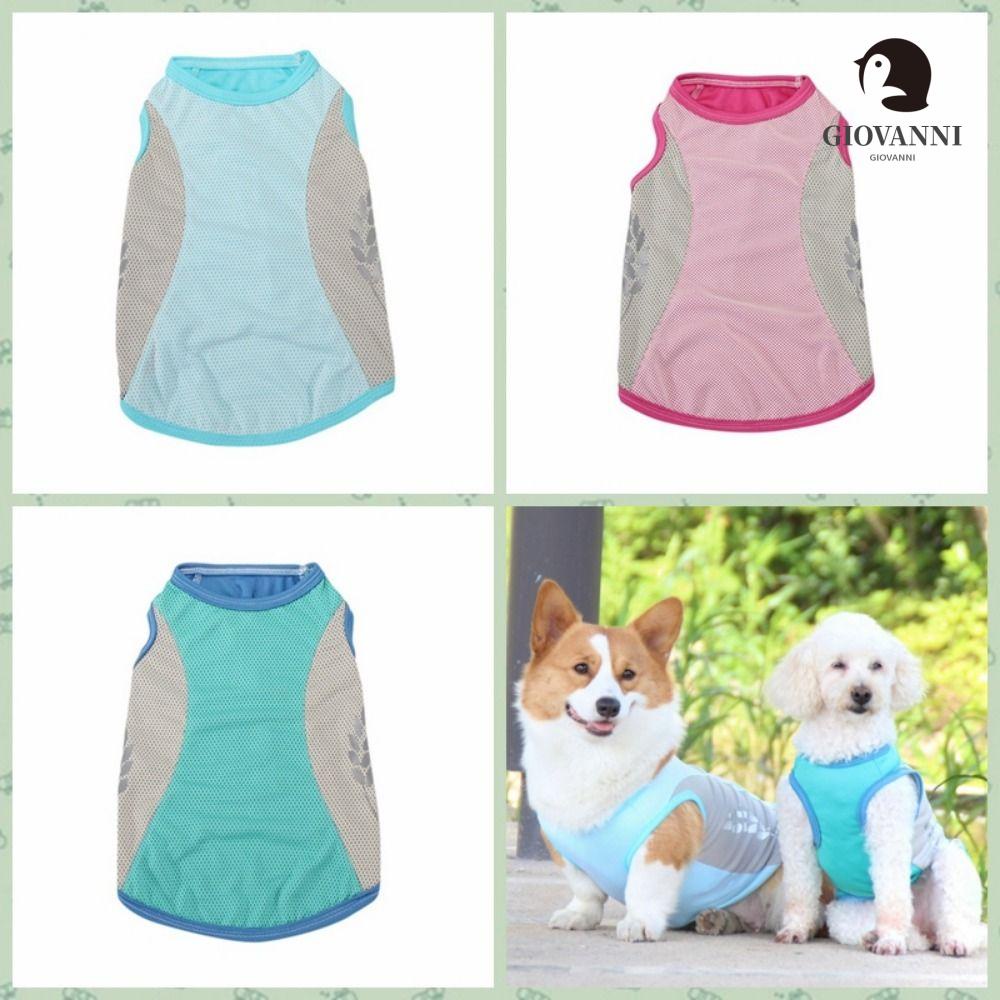 Giovanni Áo Khoác Bằng Polyester Phản Quang Thoáng Khí Nhanh Khô Dành Cho Cún Cưng