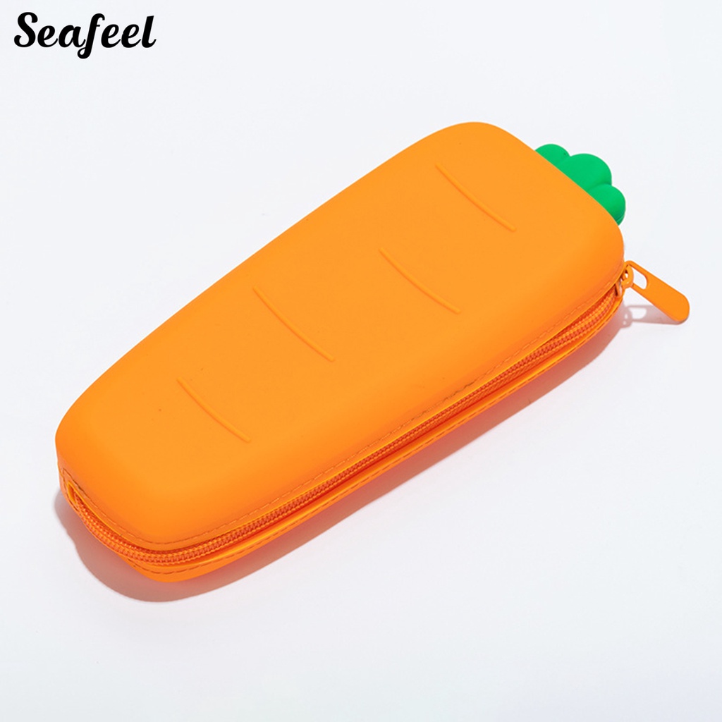 Túi Silicon Mềm Hình Củ Cà Rốt Hoạt Hình Đáng Yêu