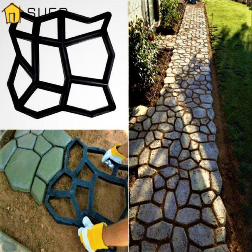 Khuôn Nhựa Làm Gạch Lát Sân Vườn Tiện Dụng DIY