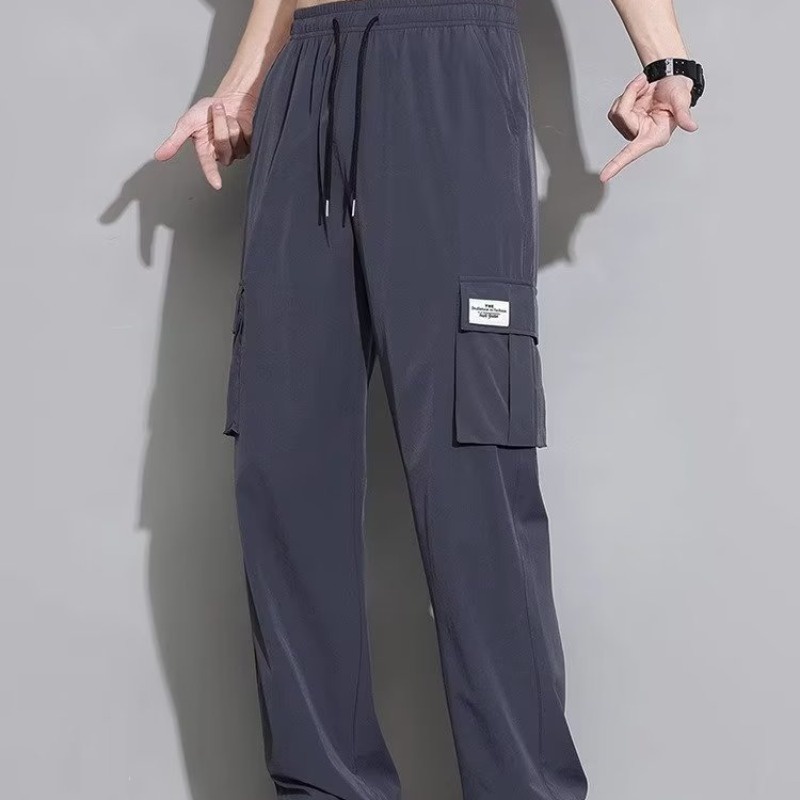 Quần Dài Thể Thao Ống Đứng Phong Cách Đường Phố Thời Trang Mùa Hè Cho Nam