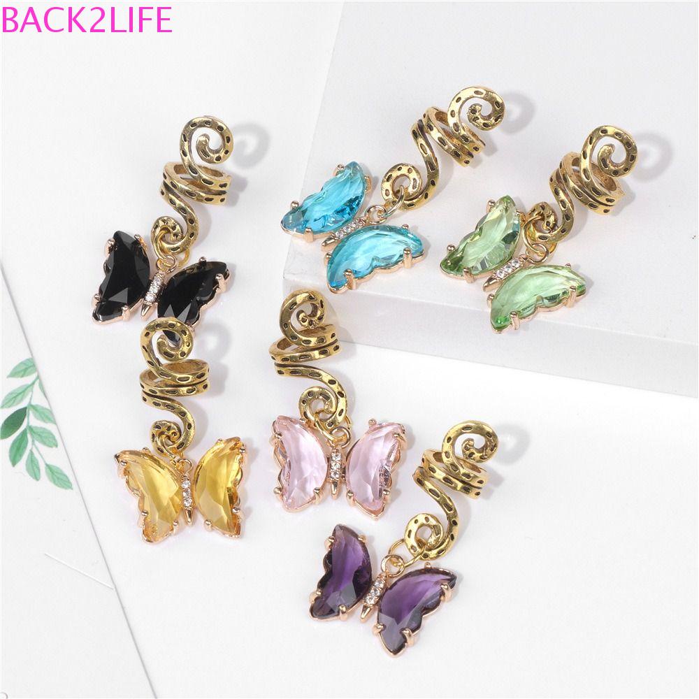 Mặt Dây Chuyền Hình Bướm Reggae Phong Cách Hip hop Độc Đáo DIY