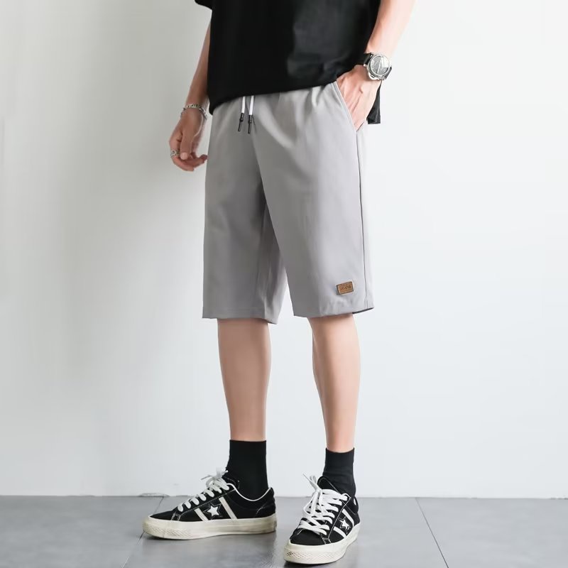 Quần Short Thể Thao Lưng Thun Thời Trang Hàn Quốc Cho Nam