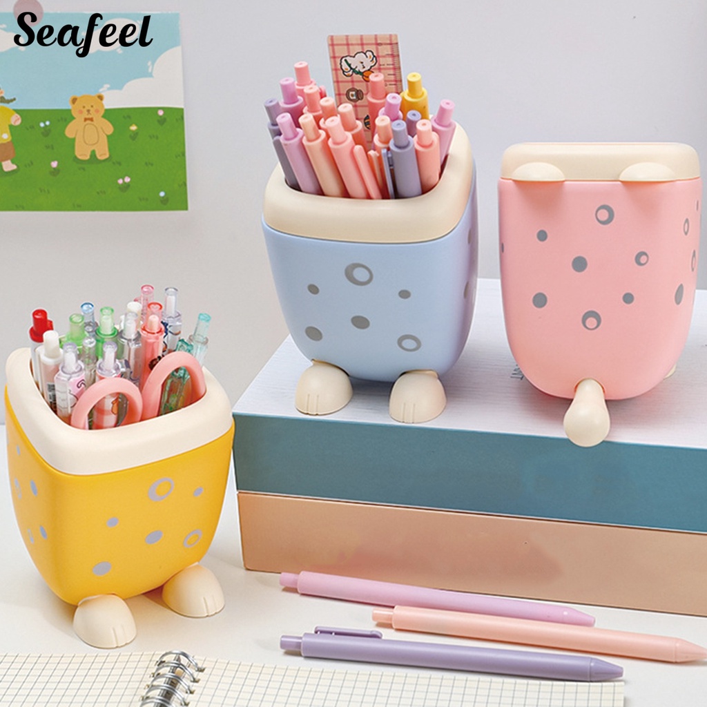 Hộp Đựng Bút Hình Hoạt Hình Sức Chứa Lớn Tiết Kiệm Không Gian