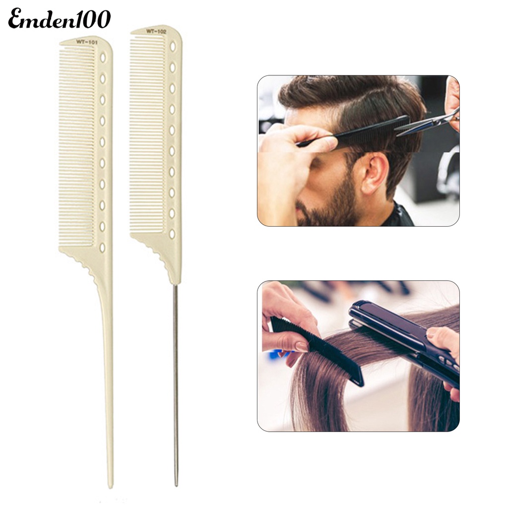 Lược Tạo Kiểu Tóc Thời Trang Chống Tĩnh Điện Chống Trượt Kèm Thang Đo Cho Salon