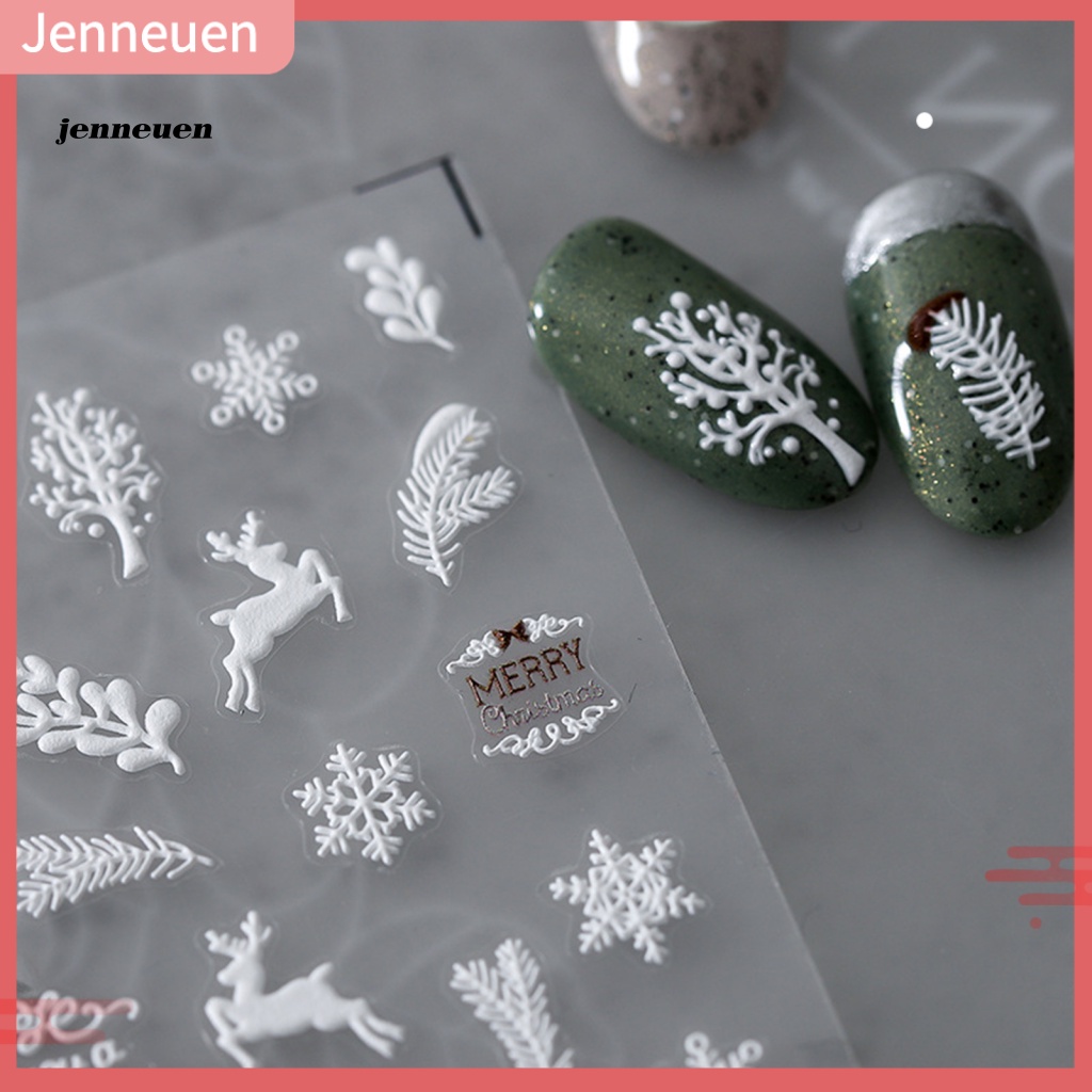 Phụ Kiện Trang Trí Móng Tay Hình Bông Tuyết Chống Rơi