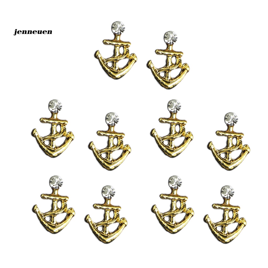 Phụ Kiện Trang Trí Móng Tay Nghệ Thuật Bằng Hợp Kim DIY