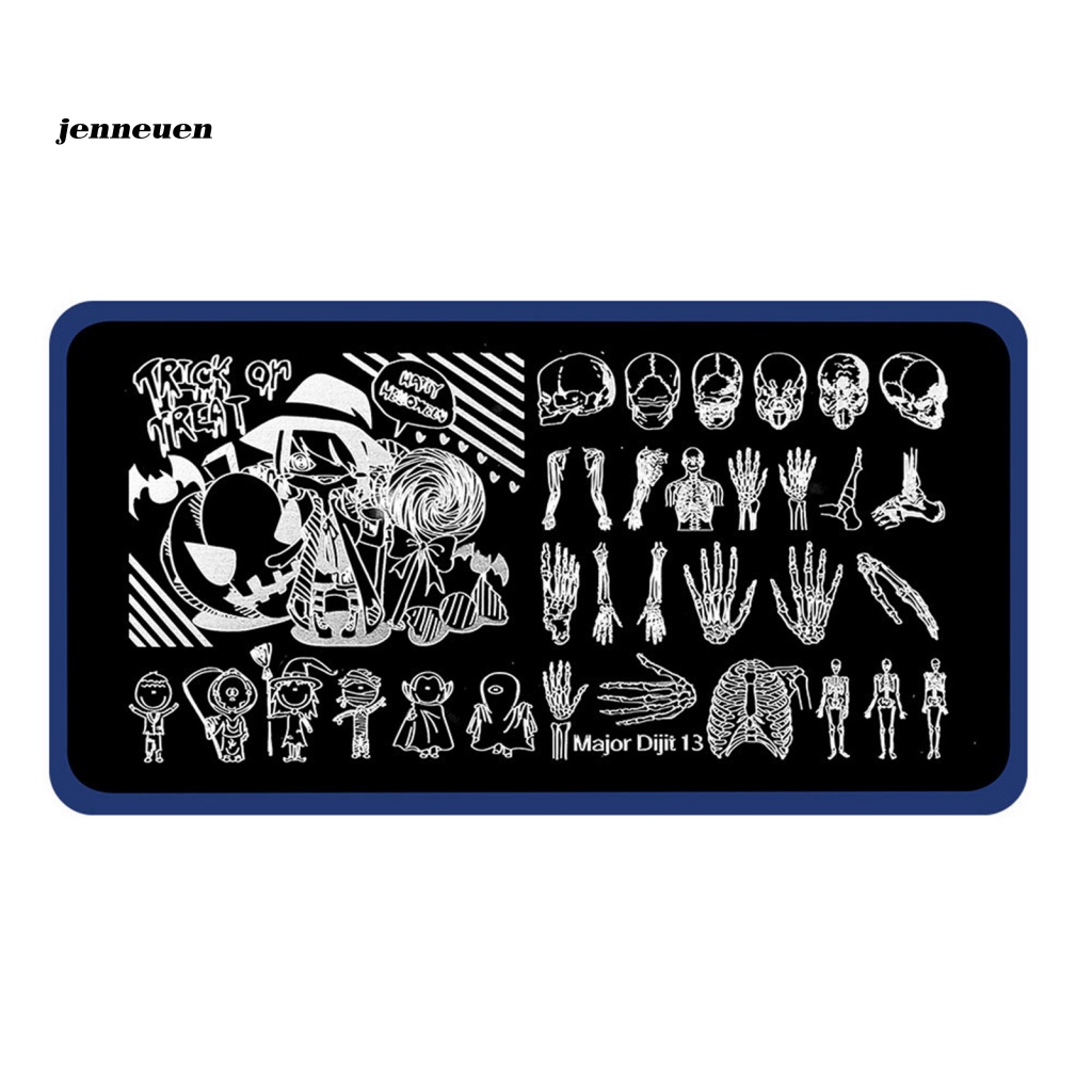 Tấm Inox In Họa Tiết Trang Trí Móng Tay Nghệ Thuật Nhiều Họa Tiết Khác Nhau Cho Nữ