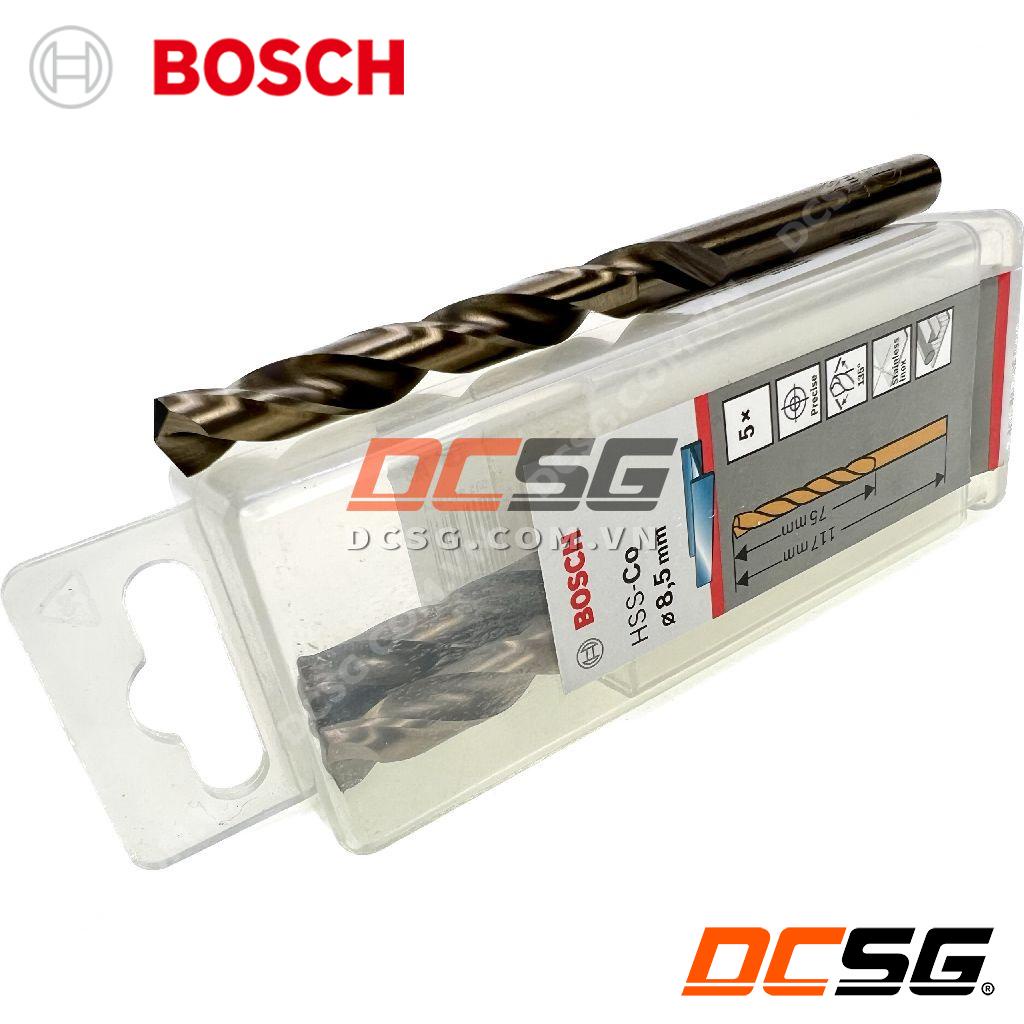 Mũi khoan thép, Inox HSS-Co 6.5-12.0mm Bosch | DCSG