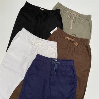 Quần Dài Nam Linen Form Ống Suông Thoáng Mát Chuẩn Dáng
