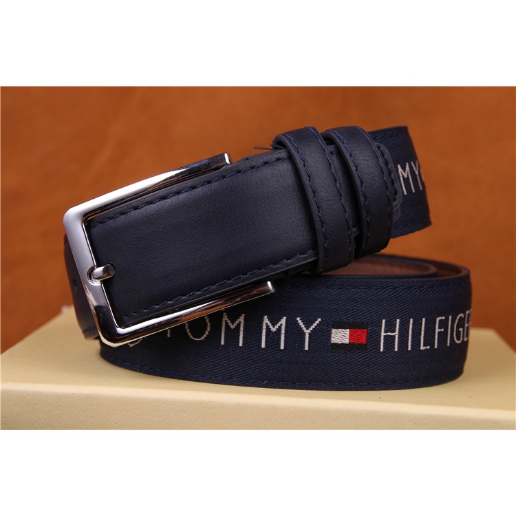 Tommy hilfiger thắt lưng mỏng dây đeo thắt lưng bằng da thật thời trang blogger xu hướng thắt lưng ghim khóa thắt lưng nam và nữ đồng quê
