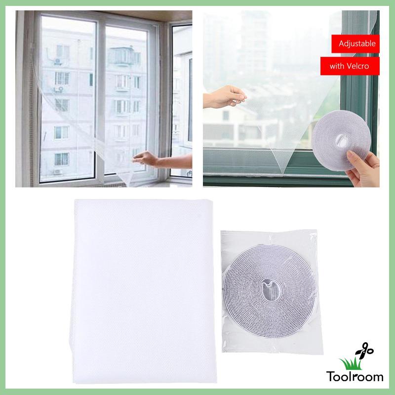 Rèm Cửa Sổ DIY Dạng Lưới Mịn Dễ Sử Dụng