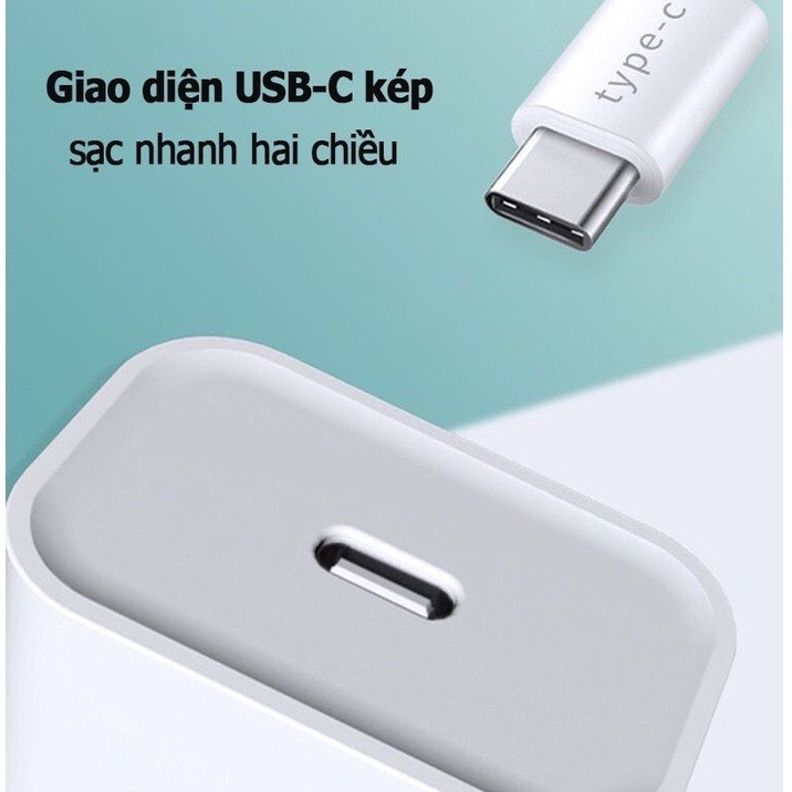 Bộ Củ Cáp Sạc nhanh 20W Cho IFAN- Sạc Nhanh - Ổn Định - An Toàn Cho Điện Thoại - Chính Hãng Vinzy Tech LC DESIGN