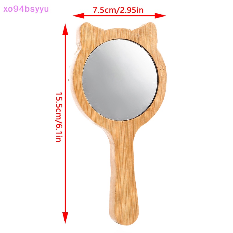 Lược Chải Tóc Xo94Bsyu Mát Xa Da Đầu Đa Năng Có Gương Tiện Dụng