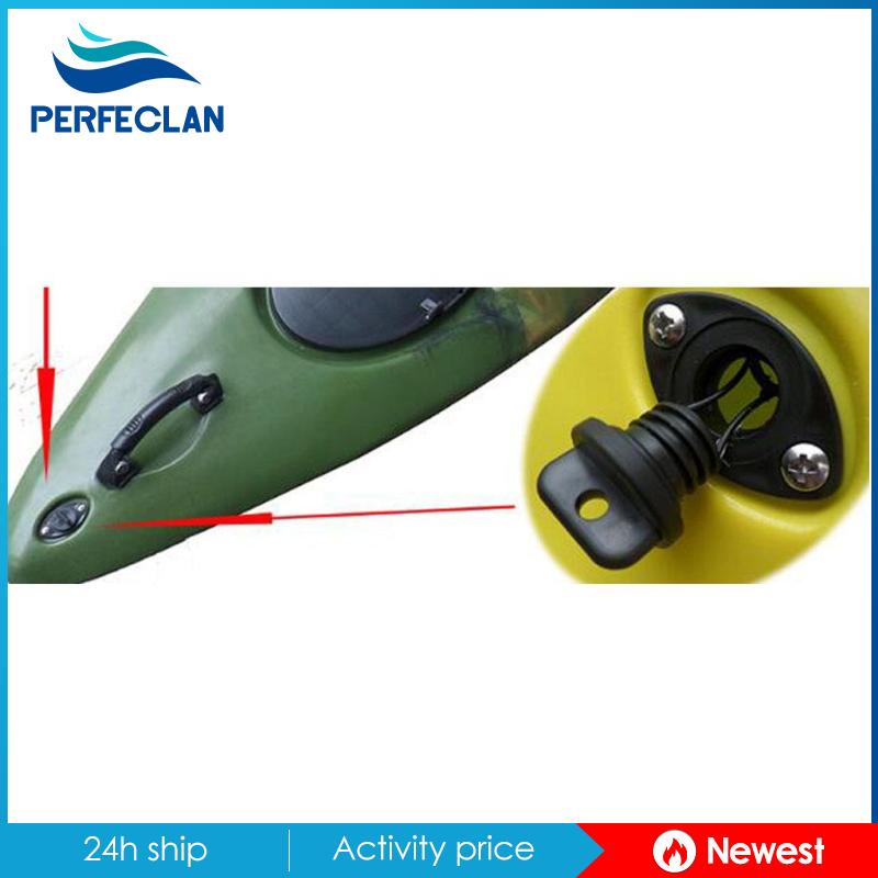Nút Chặn Cống Thoát Nước Thuyền Kayak Màu Đen 04
