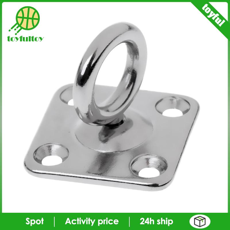 Tấm Đệm Mắt Thuyền Hình Vuông Bằng Thép Không Gỉ 316 Dày 6mm