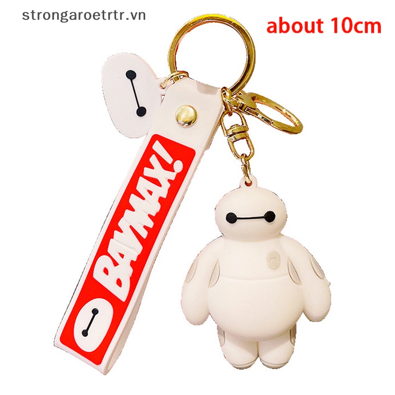 Móc Khóa Hình Búp Bê Baymax Big Hero Dễ Thương