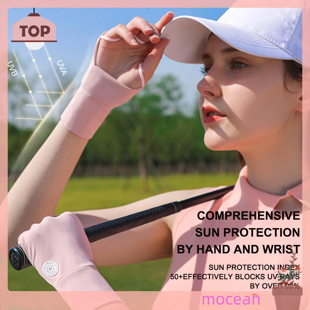 Găng Tay Hở Ngón Chống Nắng Khi Chơi Golf