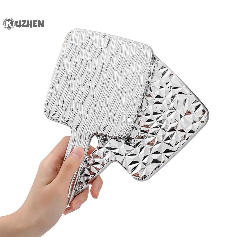 1 Gương Trang Điểm Cầm Tay Hình Vuông kuzhen