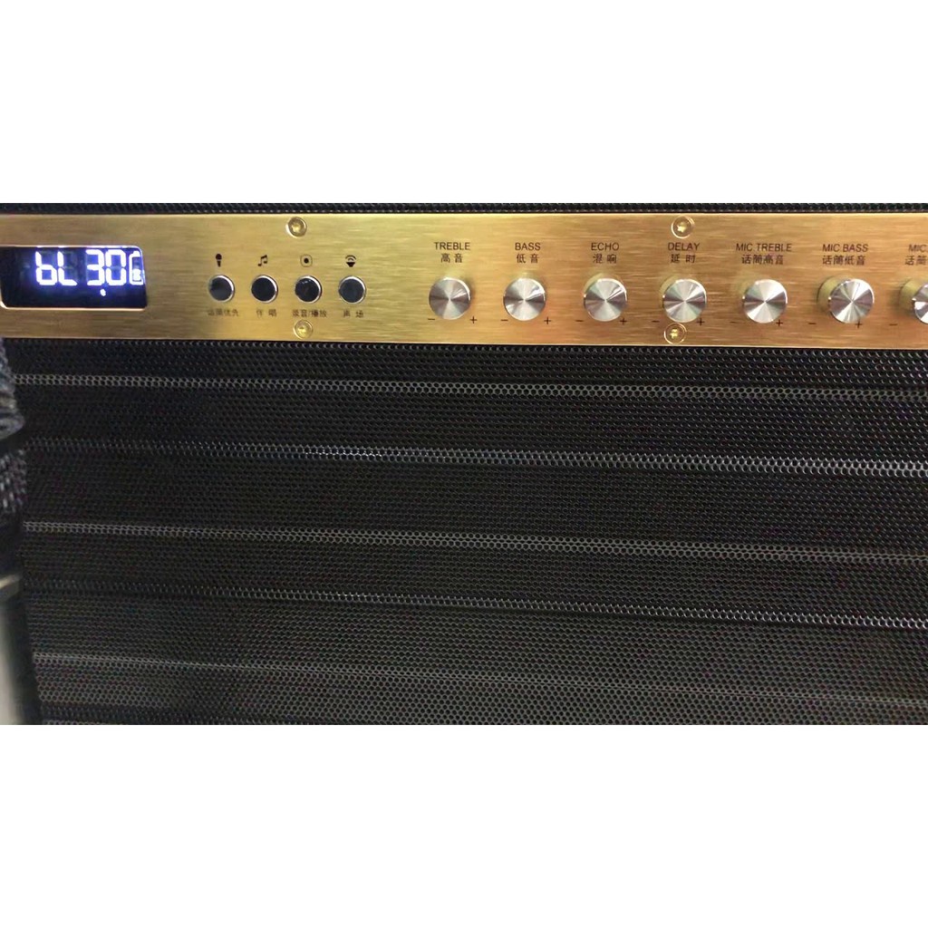 Loa Bluetooth karaoke Vimu/W-King K6L công suất 120w 2 míc đi kèm/W-king k6S/K6 Plus