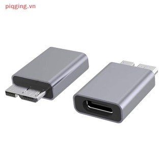 Piqging Đầu Chuyển Đổi Từ Cổng type c Sang usb 3.0 micro b
