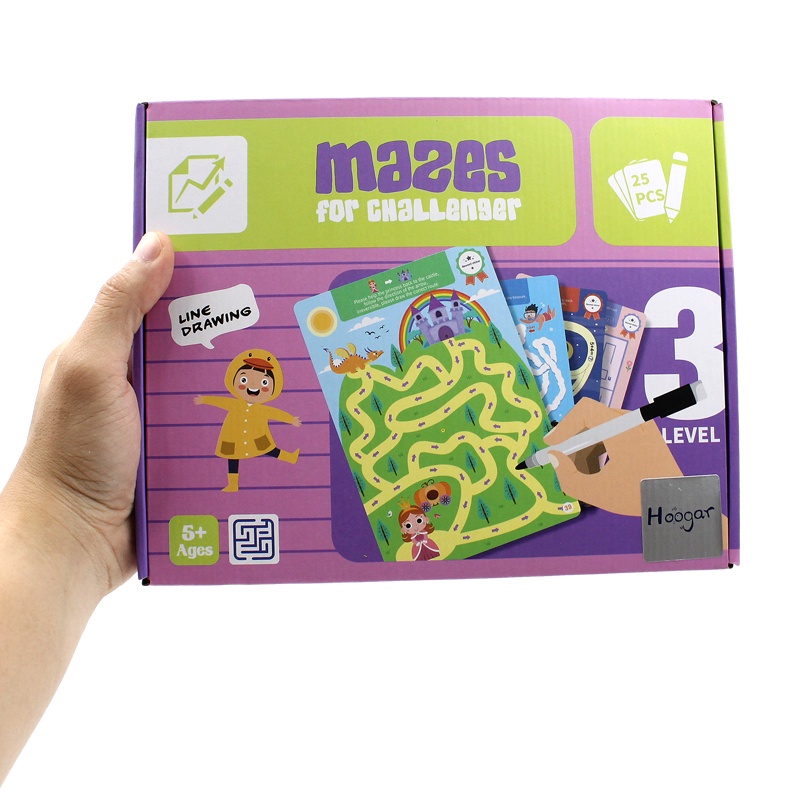 Đồ Chơi Thử Thách Vượt Mê Cung - Cấp Độ 3 - Hoogar PAB042-3