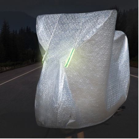 Bạt Phủ Xe Máy, Bạt Trùm Xe Máy Vải Dù Tráng Nhôm 3 Lớp, Có Lớp Lót Chống Xước Xe mẫu 2023